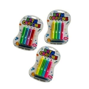 3 Pack Multi-Colored Bath Crayons